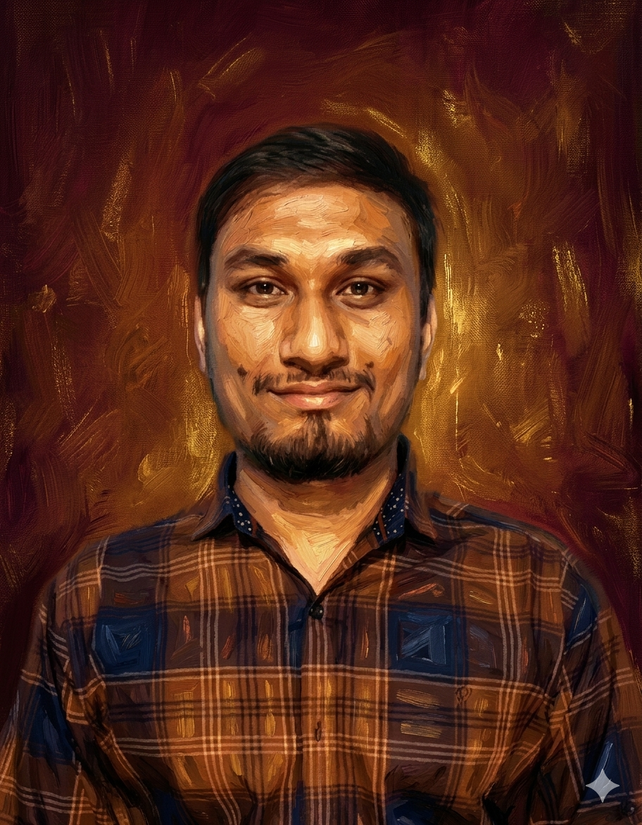 Portrait of Nazrul Islam