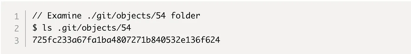 Inspecting a commit object's metadata with cat-file